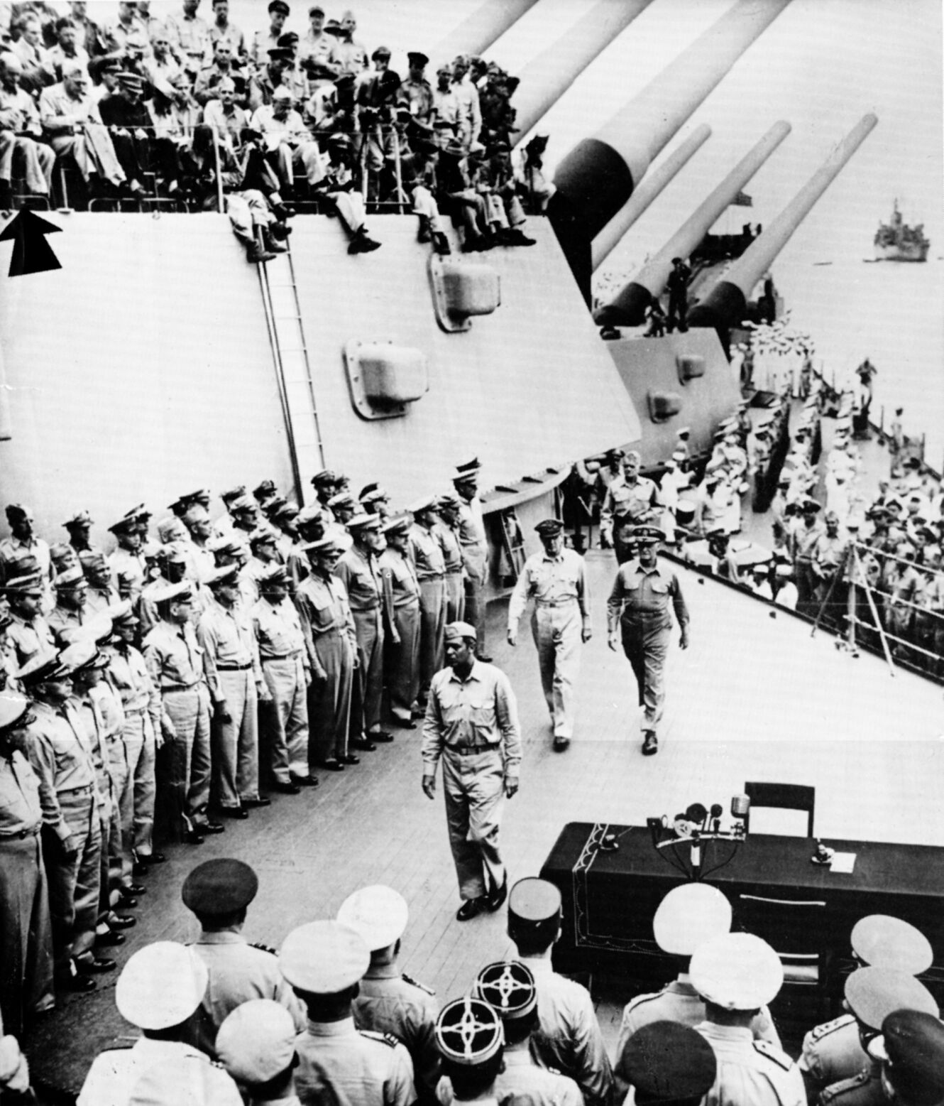 William R. Matthews, Japanse surrender